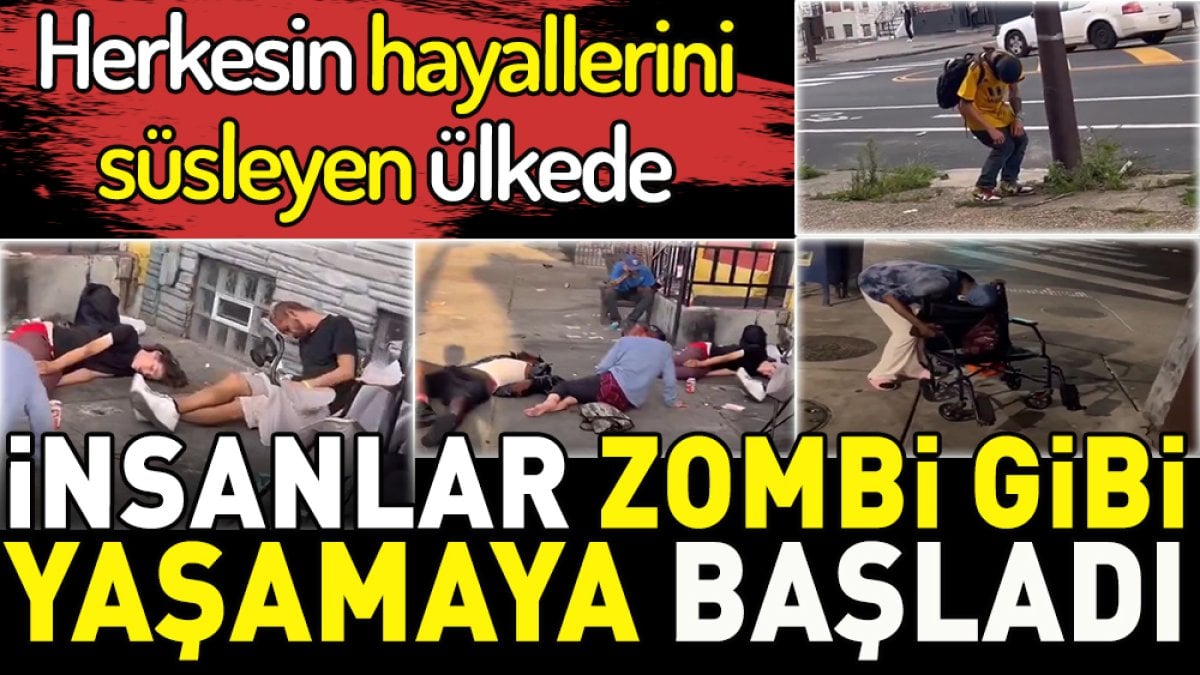 Herkesin hayallerini süsleyen ülkede insanlar zombi gibi yaşamaya başladı