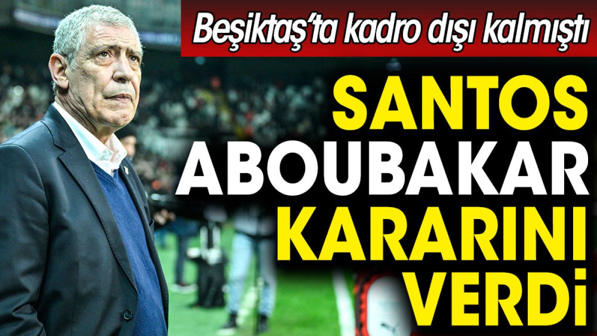 Fernando Santos Aboubakar'ın İstanbul'a gelmesini bekliyor. Kararını verdi