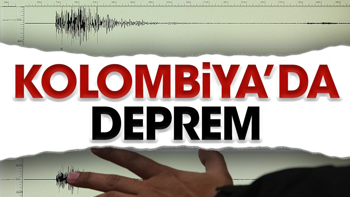 Kolombiya'da 5,6 büyüklüğünde deprem