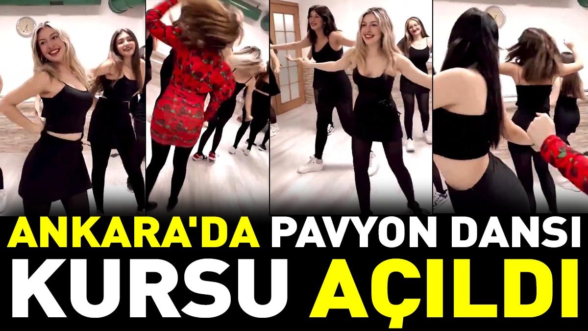 Ankara'da pavyon dansı kursu açıldı
