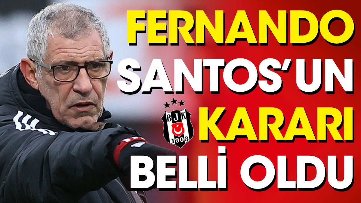 Beşiktaş Adana Demirspor karşısında. İlk 11 belli oldu. Fernando Santos neşteri vurdu