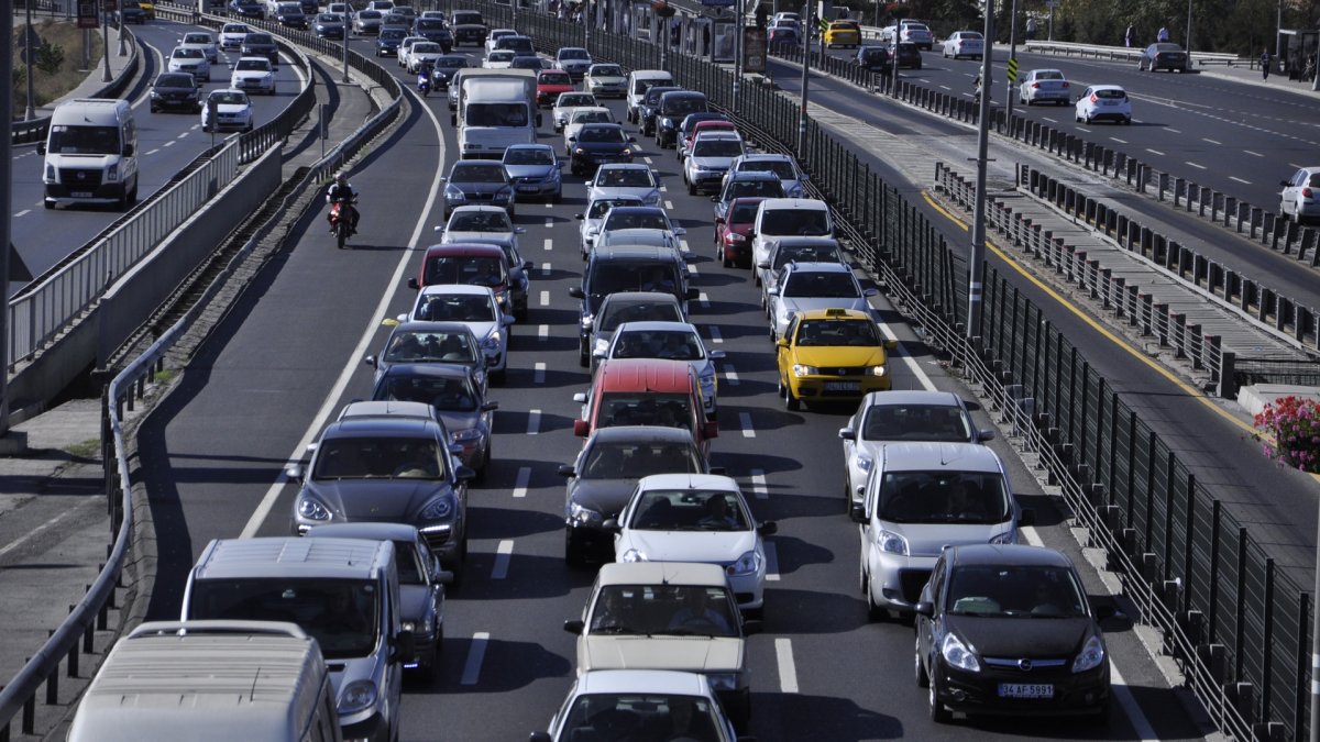 2023'te trafikteki taşıt sayısında artış