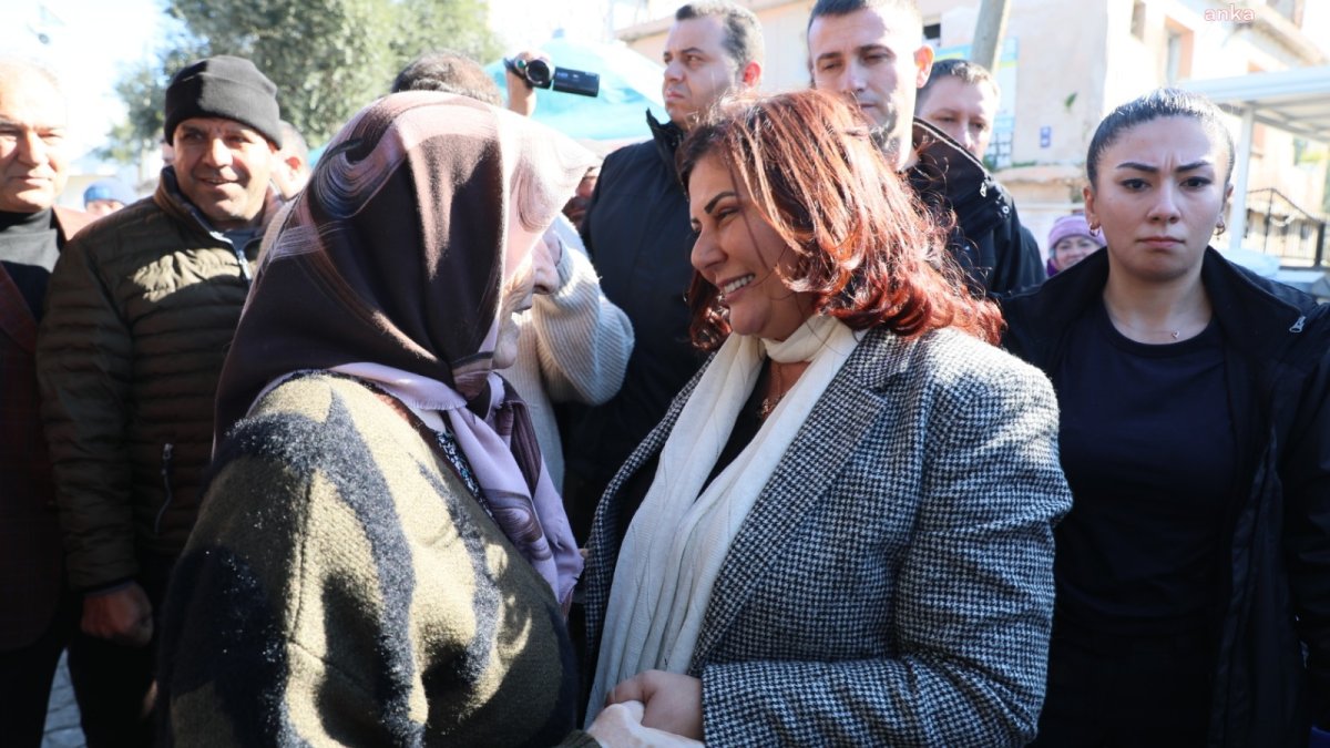 Özlem Çerçioğlu Didim'de vatandaşlarla buluştu