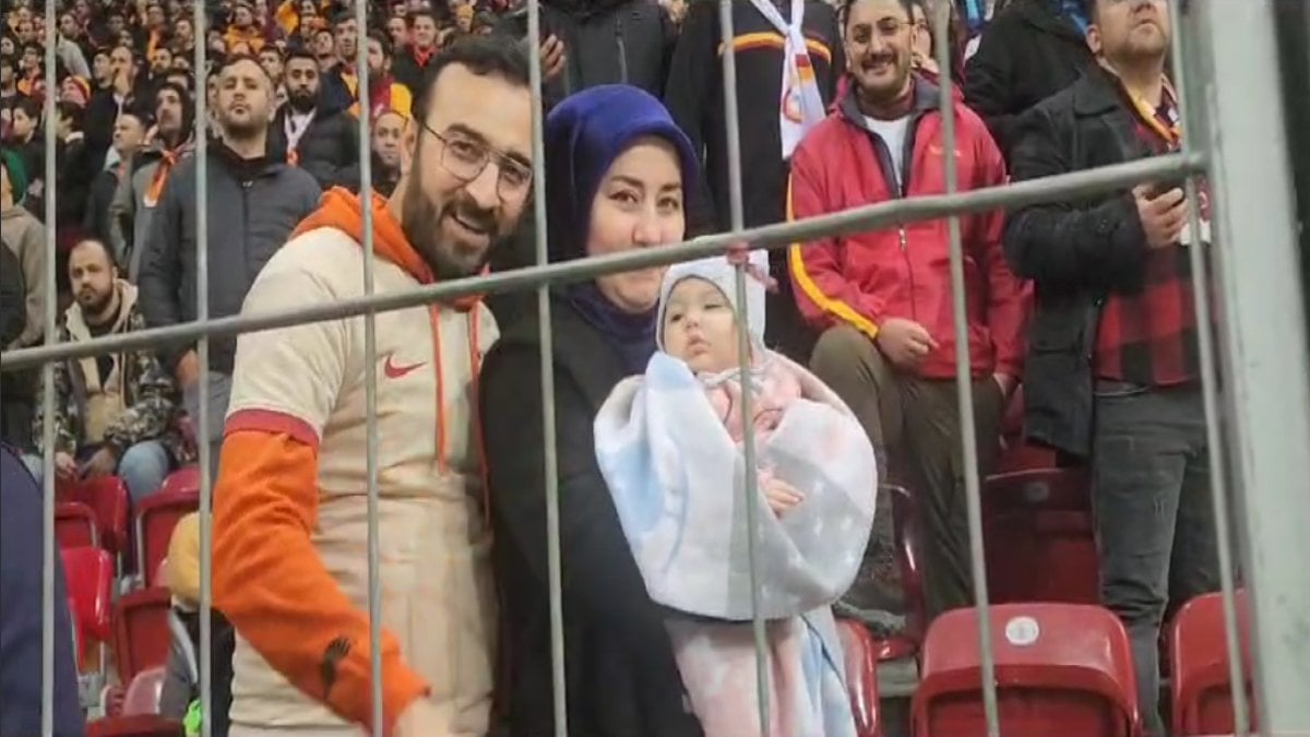 Galatasaraylı minik taraftar tavırlarıyla herkesi şaşırttı