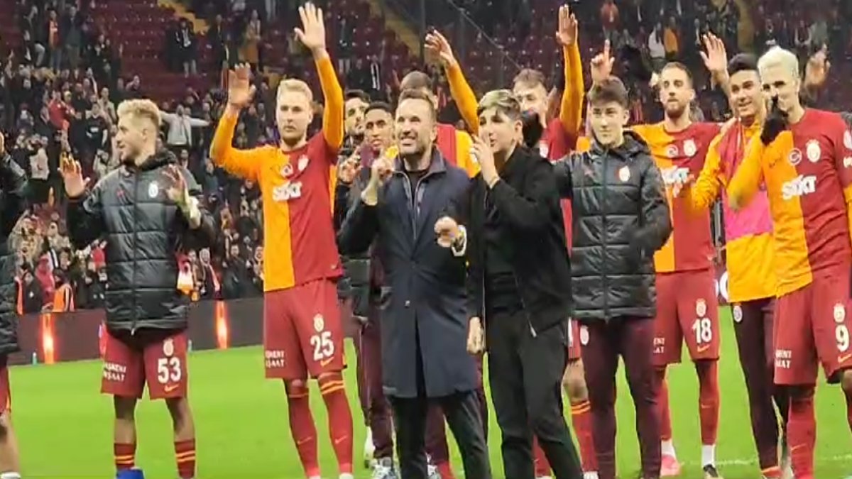 Galatasaray'da galibiyet üçlüsü Ali Yiğit Buruk'tan
