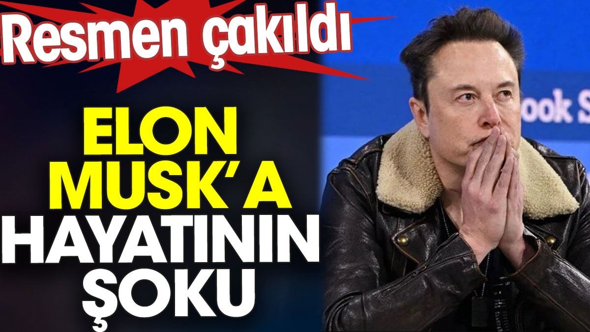 Elon Musk hayatının şokunu yaşadı. Resmen çakıldı