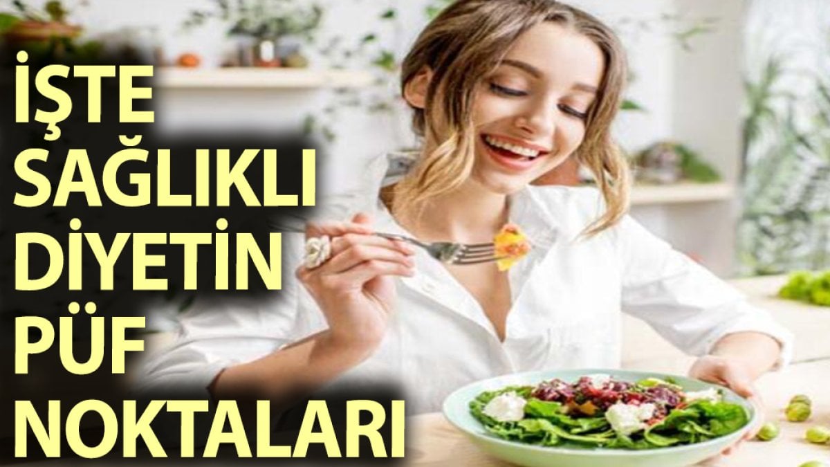 En sağlıklı diyet nasıl yapılır