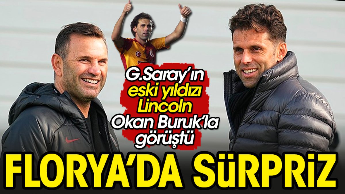 Okan Buruk Galatasaray'ın eski yıldızıyla Florya'da görüştü