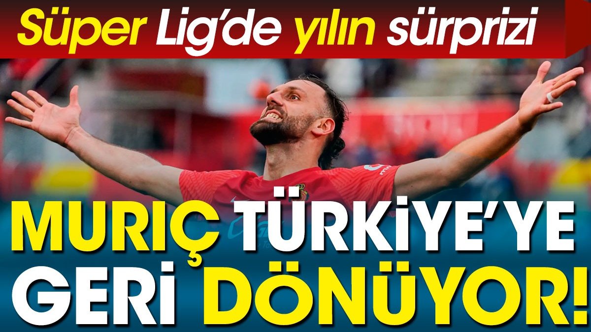 Vedat Muriç Süper Lig'e dönüyor