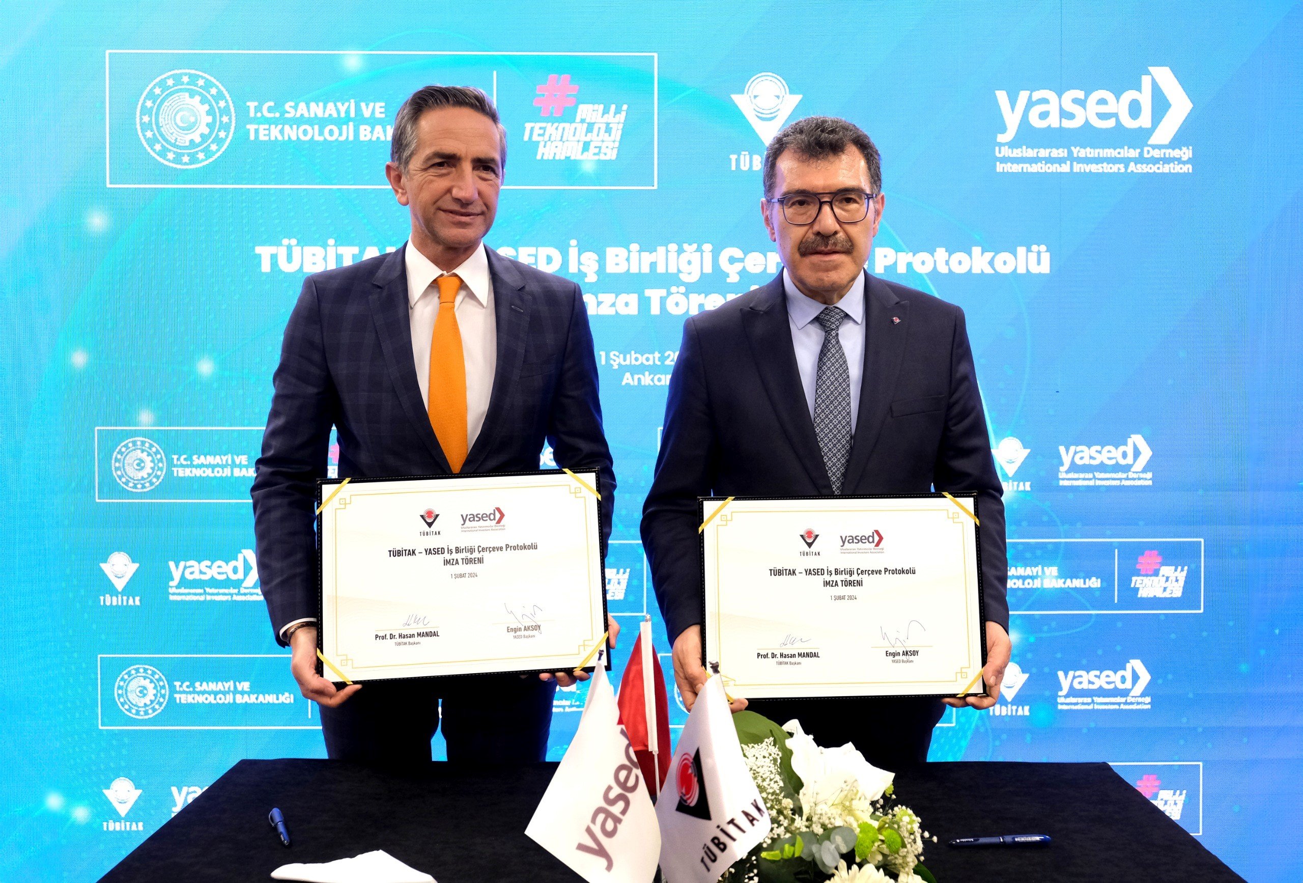 YASED ve TÜBİTAK arasında iş birliği protokolü imzalandı