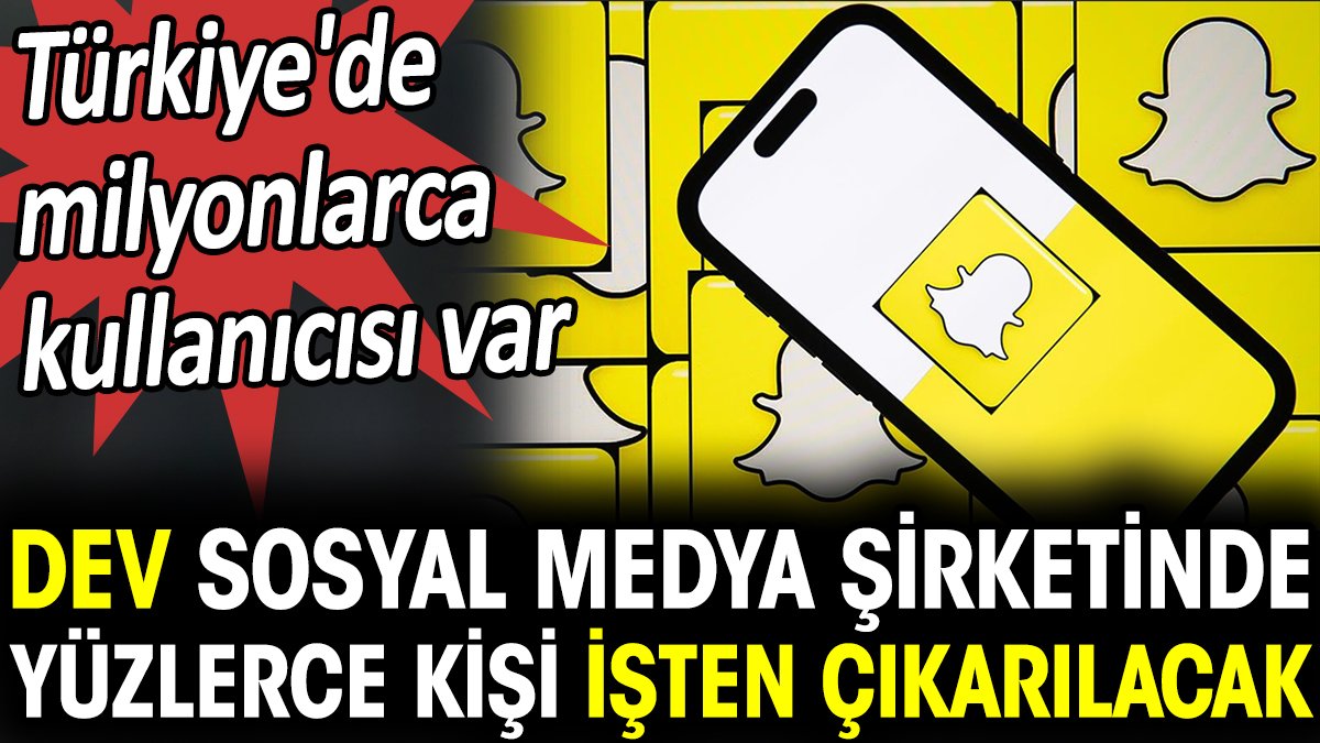 Dev sosyal medya şirketinde yüzlerce kişi işten çıkarılacak. Türkiye'de milyonlarca kullanıcısı var