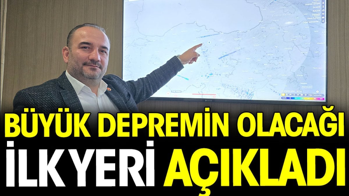 ATAKDER Genel Başkanı Ömer Özkan büyük depremin olacağı ilk yeri açıkladı