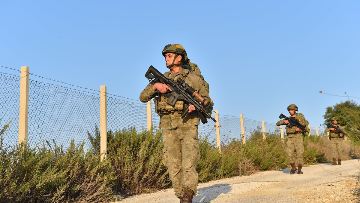 Hudut Kartalları'ndan sınırda operasyon
