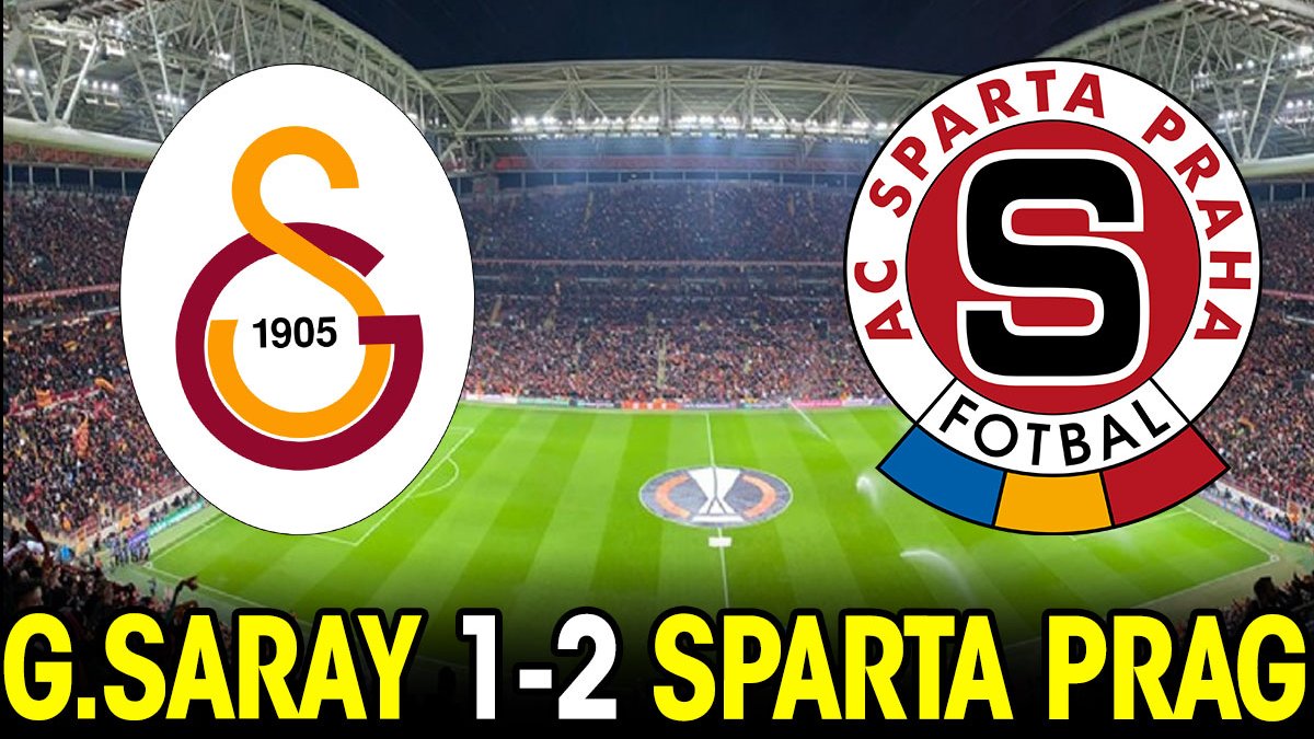 Galatasaray 1-2 Sparta Prag