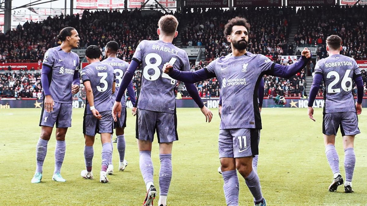 Liverpool gol yağdırdı. Salah damga vurdu