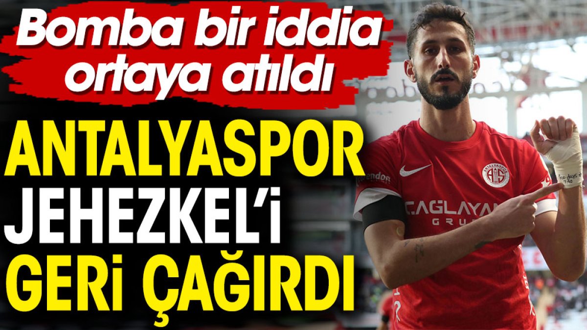 Antalyaspor Türkiye'den sınır dışı edilen Jehezkel'i geri çağırdı. Bomba iddia