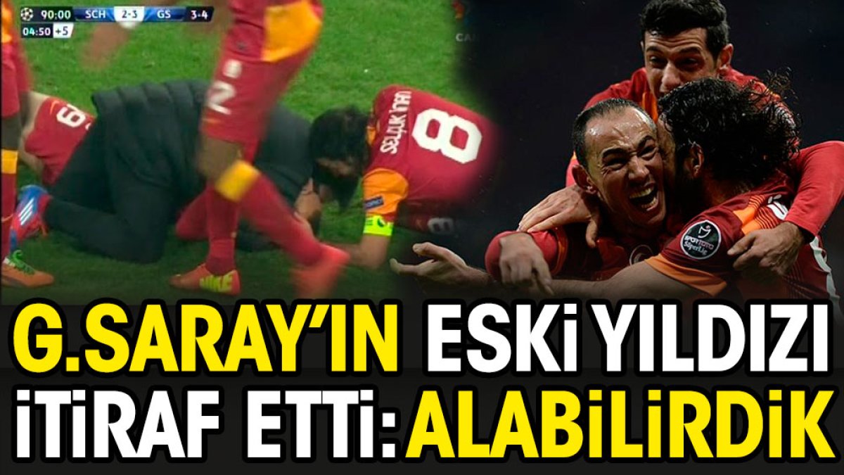 Galatasaray'ın eski golcüsü itiraf etti: Alabilirdik