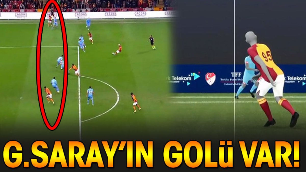 VAR Galatasaray'ı 2-1 öne geçirdi