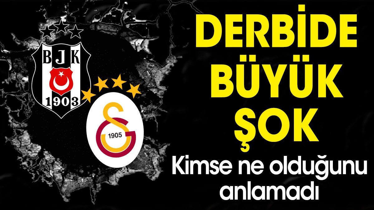 Beşiktaş Galatasaray derbisinde tarihe geçen gol. Böylesi görülmedi