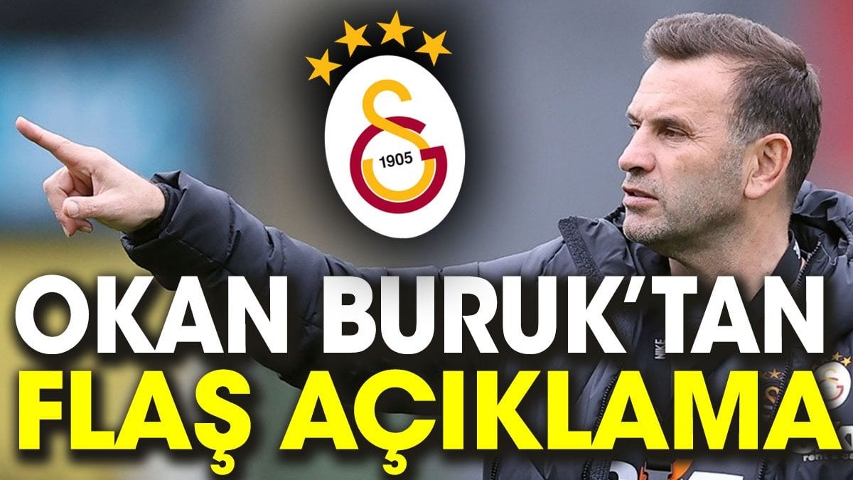 Okan Buruk'tan şaşırtan sözler. Kazanınca böyle konuştu