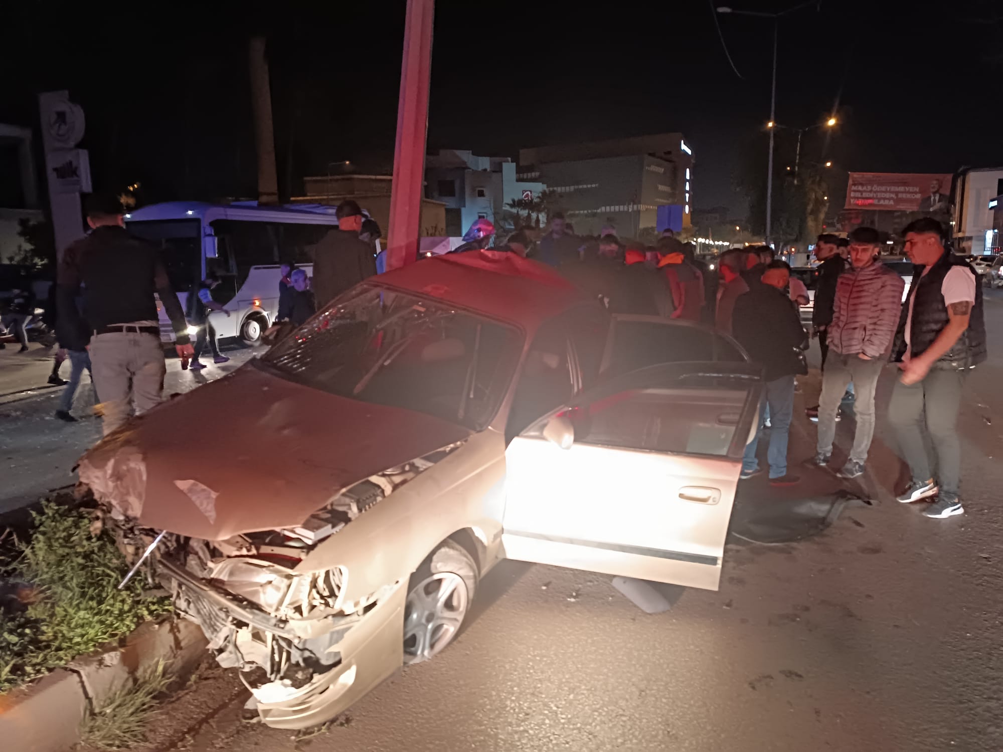 Adana’da trafik kazası