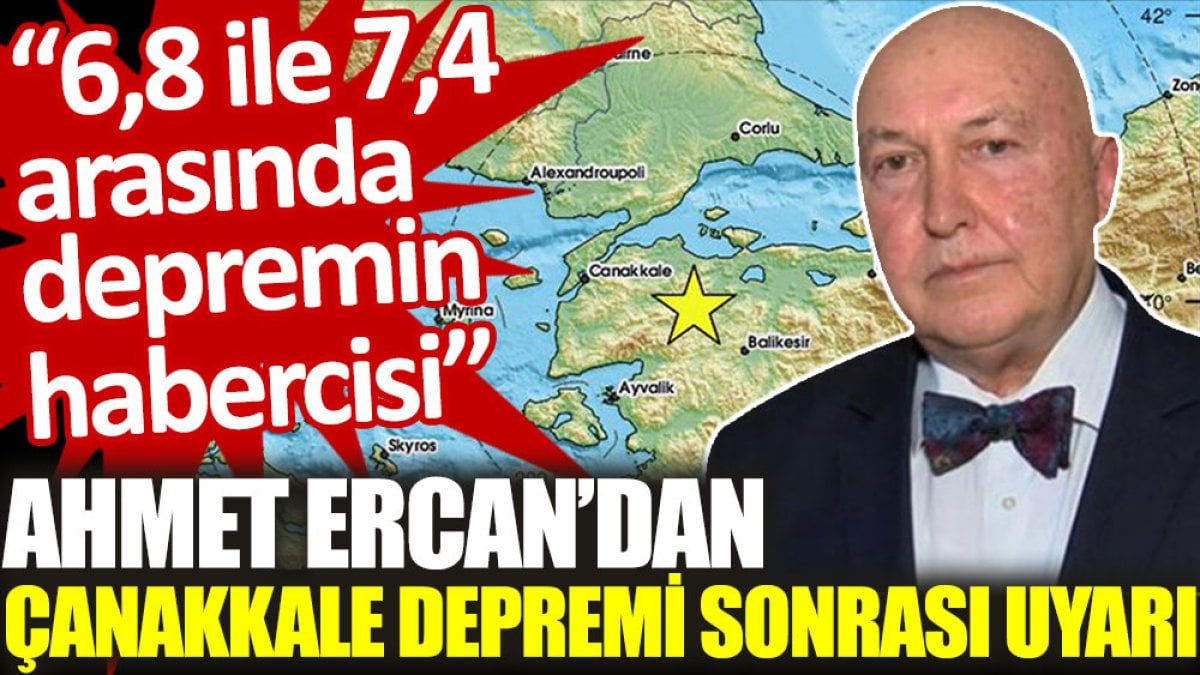 Deprem Profesörü Ahmet Ercan depremi sonrası korkutan açıklama yaptı: 6,8 ile 7,4 arasında depremin habercisi