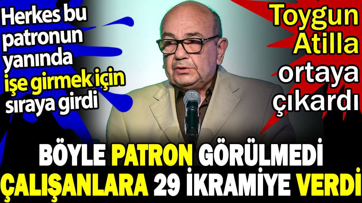 Çalışanlarına 29 ikramiye verdi böyle patron görülmedi. Herkes bu patronun yanında işe girmek için sıraya girdi