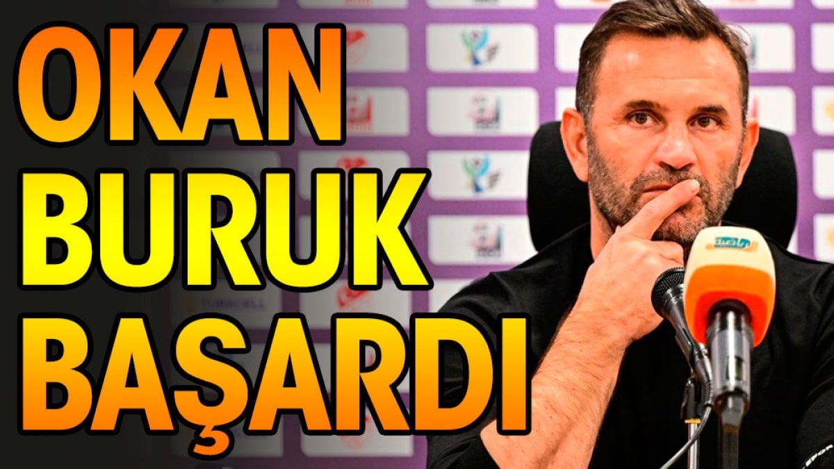 Okan Buruk başardı