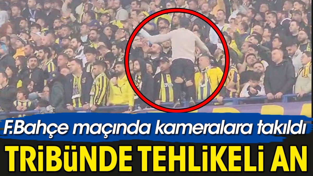 Fenerbahçe Pendikspor maçında tehlike dolu anlar