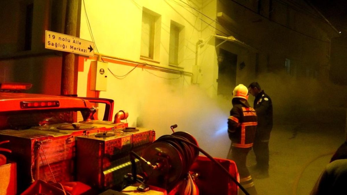 Menteşe’de ev yangını korkuttu