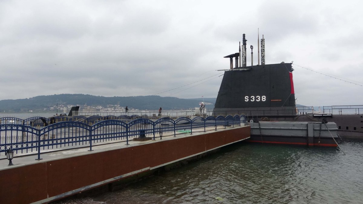 Türkiye'nin ilk denizaltı müzesi 'TCG Uluçalireis' kapılarını açıyor