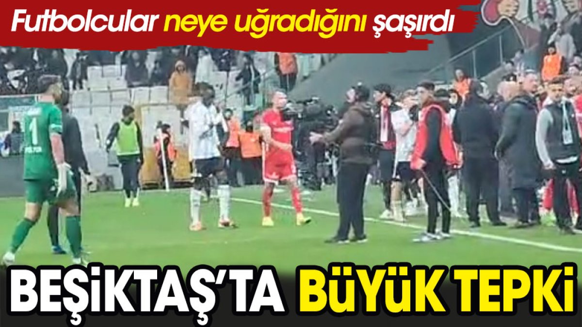 Beşiktaş taraftarından büyük tepki. Futbolcular neye uğradığını şaşırdı