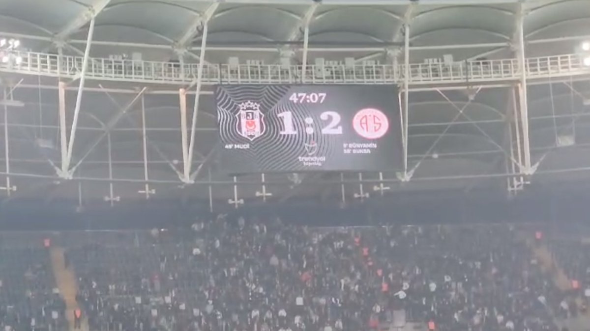 Beşiktaş 14. saniyede attı