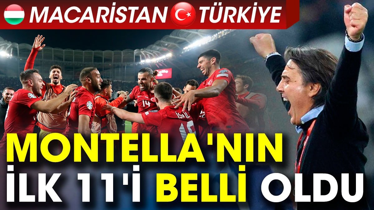 Macaristan Türkiye. İlk 11 belli oldu. Milli maç hangi kanalda?