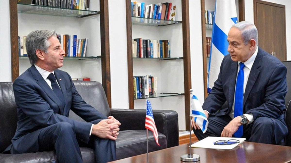 Netanyahu ile Blinken görüştü
