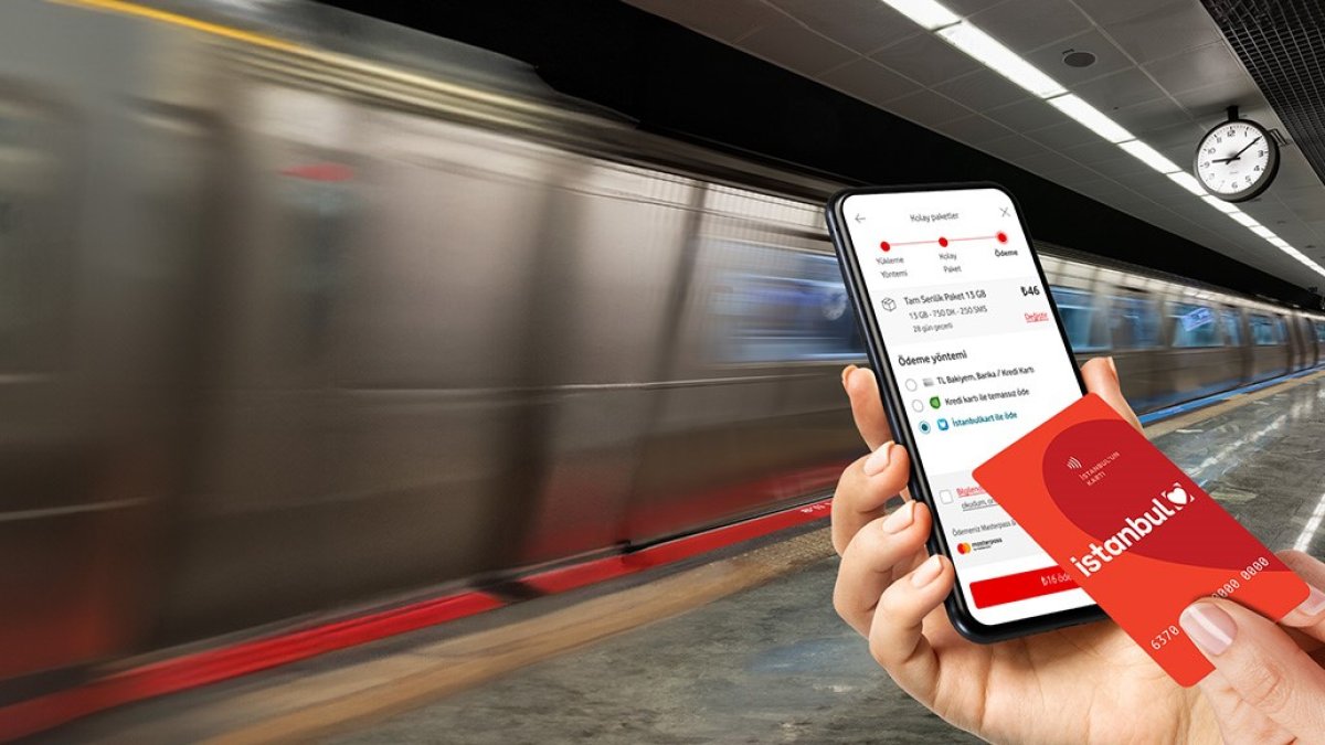 Vodafone’da İstanbulkart’la ödeme dönemi
