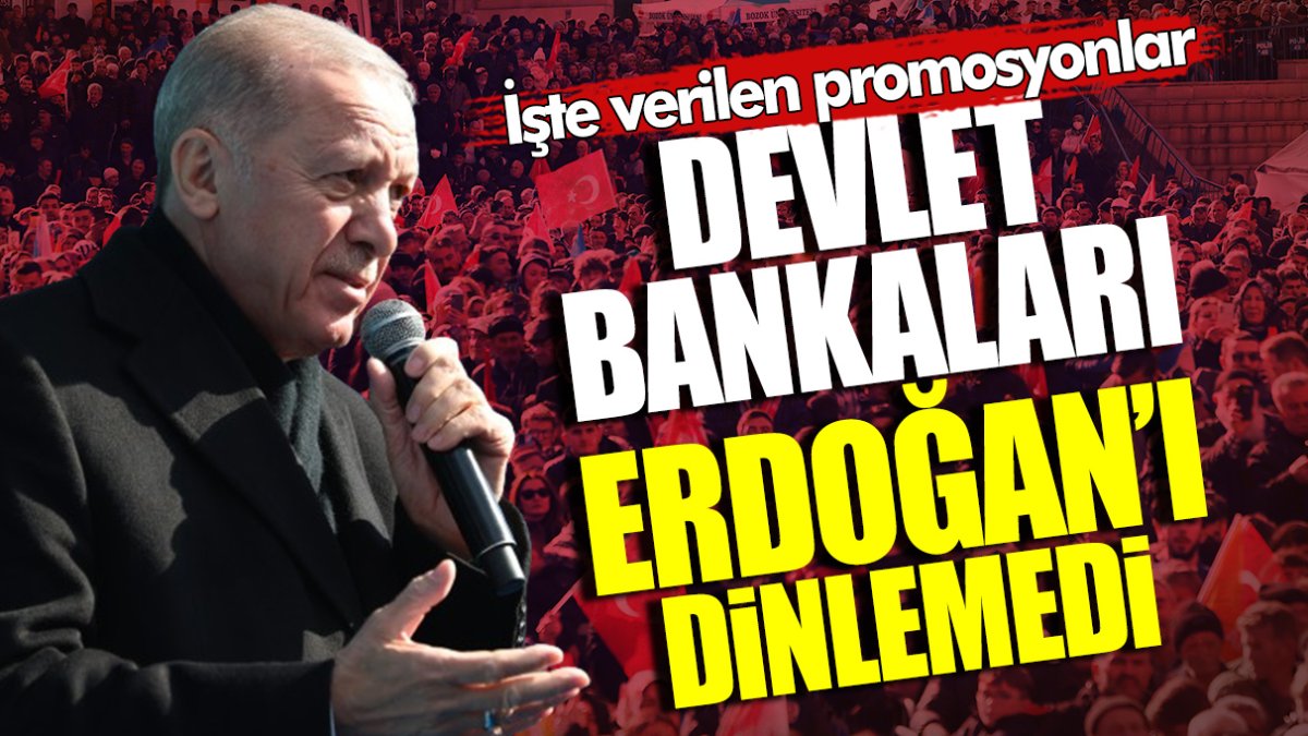 Devlet bankaları Erdoğan'ı dinlemedi! İşte emeklilere verilen promosyonlar