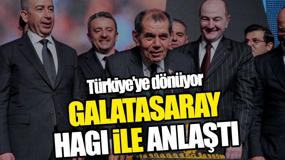 Galatasaray Hagi ile anlaştı. Türkiye'ye dönüyor