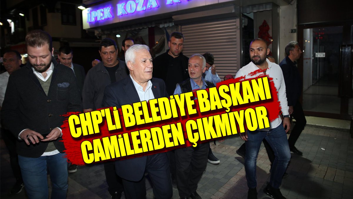 CHP'li Belediye Başkanı camiden çıkmıyor