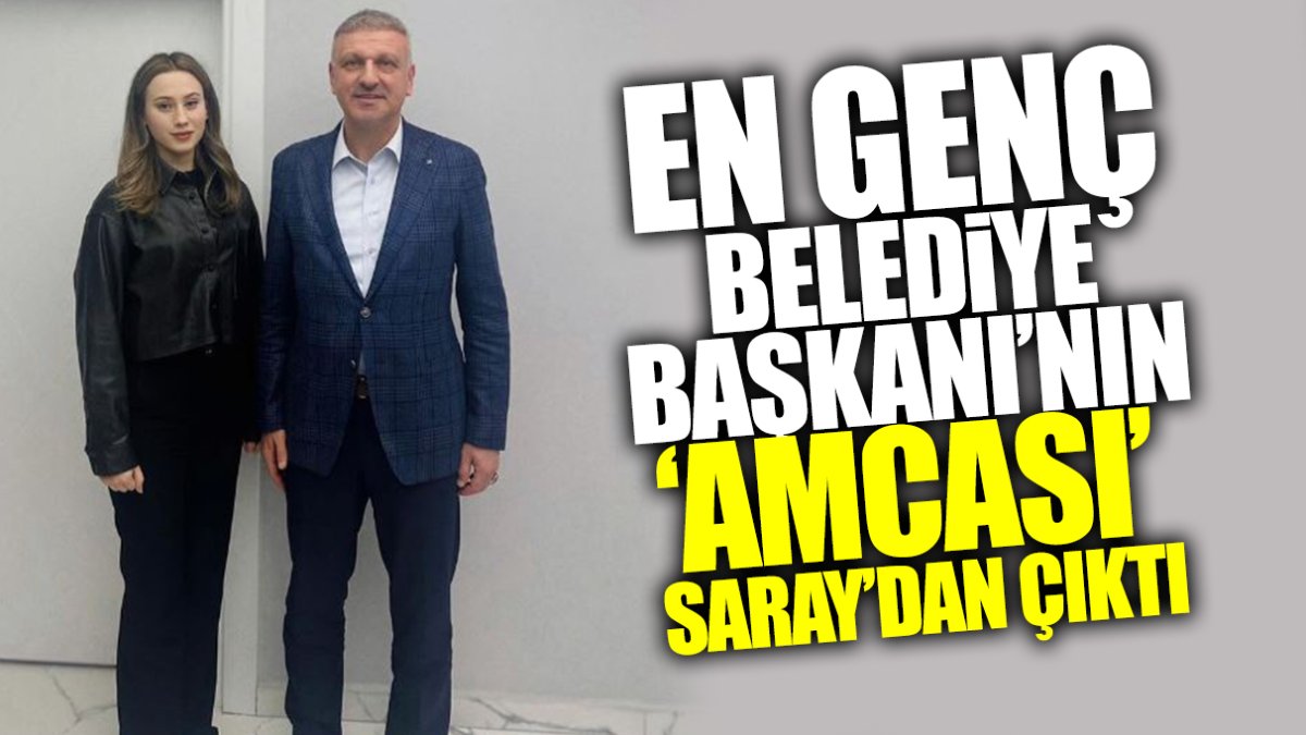 En Genç Belediye Başkanı seçilen Zeynep Çelik’in ‘amcası’ Saray’dan çıktı