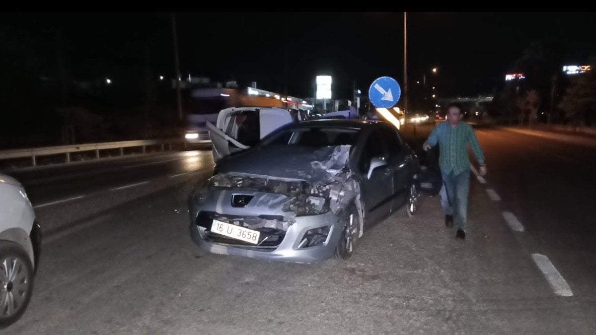 Bursa’da trafik kazası: 9 yaralı