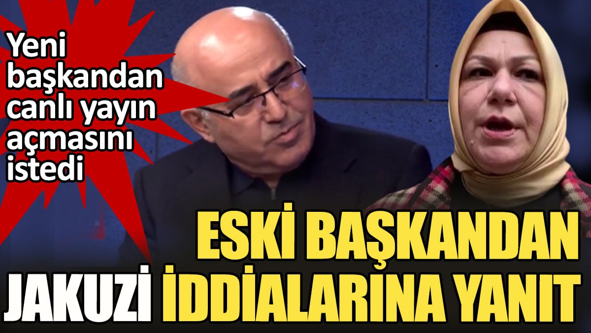 Eski Sancaktepe Belediye Başkanı Döğücü'den jakuzi iddialarına yanıt