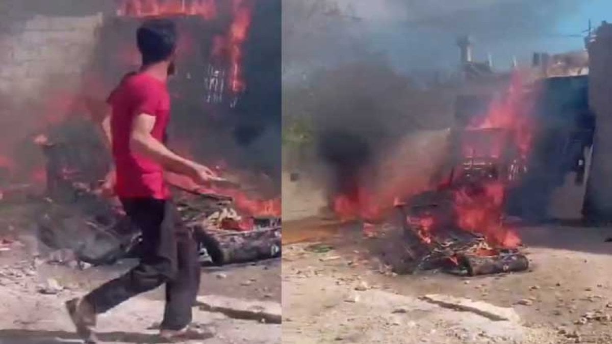 Çıkan yangında çadırdaki Suriyeli çocuk yaşamını yitirdi