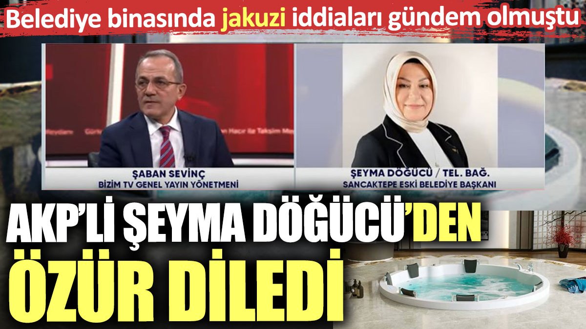 Şaban Sevinç canlı yayında AKP’li Şeyma Döğücü’den özür diledi