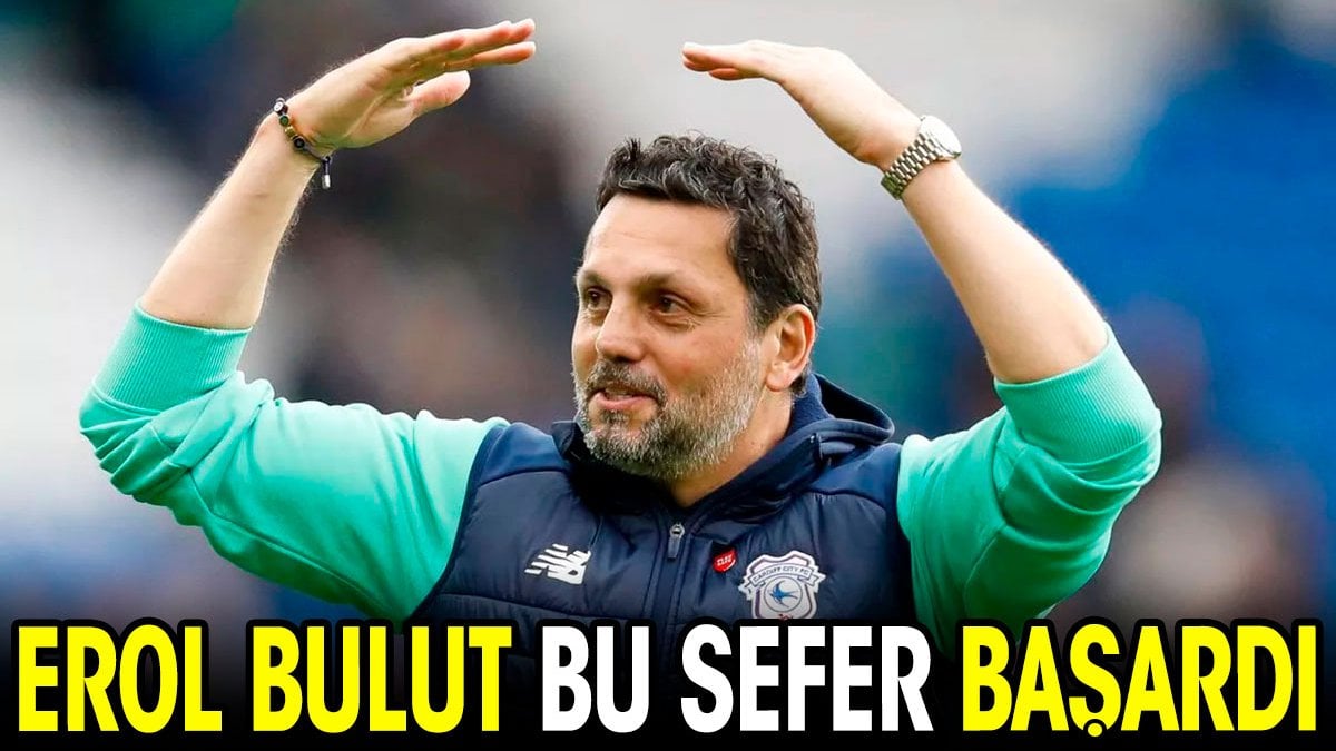 Erol Bulut bu sefer başardı