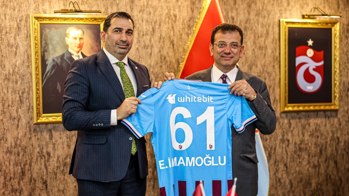 Ekrem İmamoğlu Trabzonspor'da