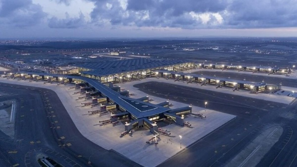 İstanbul havalimanı en yoğun havalimanı oldu