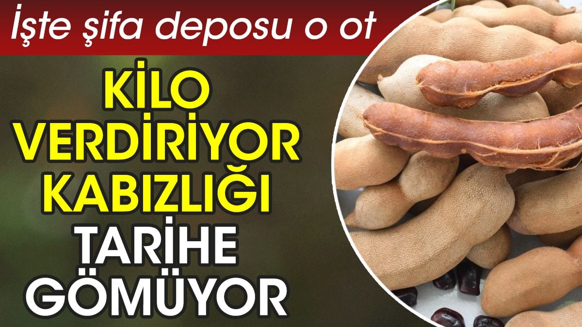 Kilo verdiriyor. Kabızlığı tarihe gömüyor. İşte şifa deposu o ot