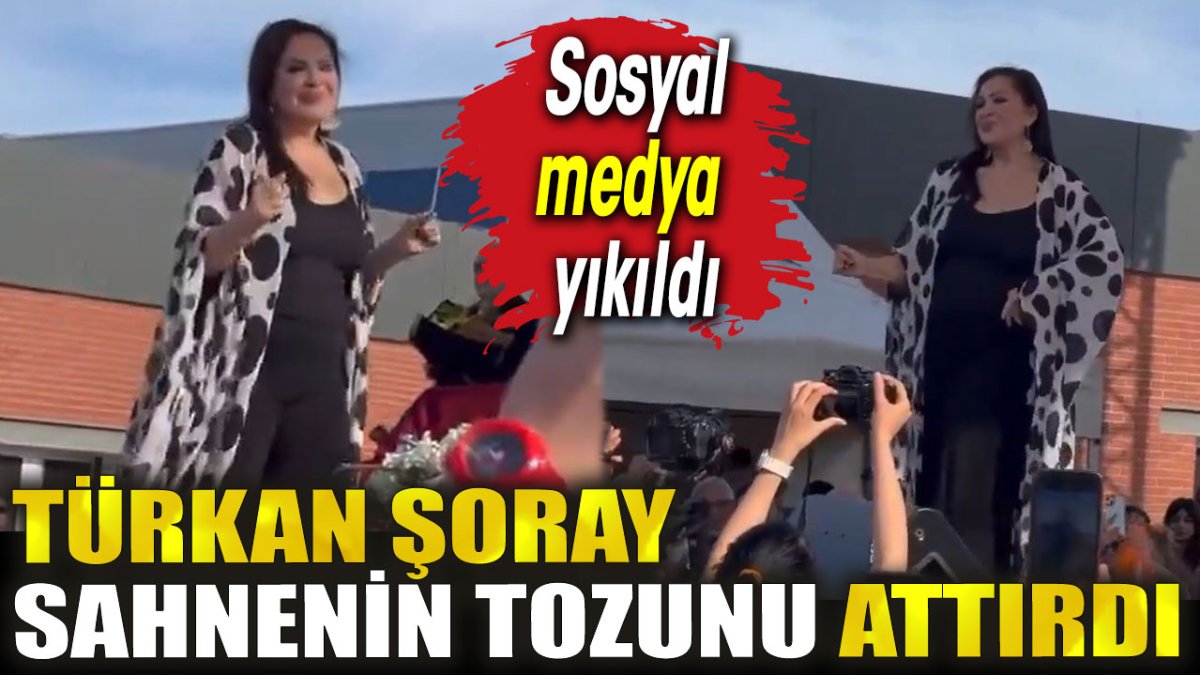 Türkan Şoray sahnenin tozunu attırdı. Sosyal medya yıkıldı