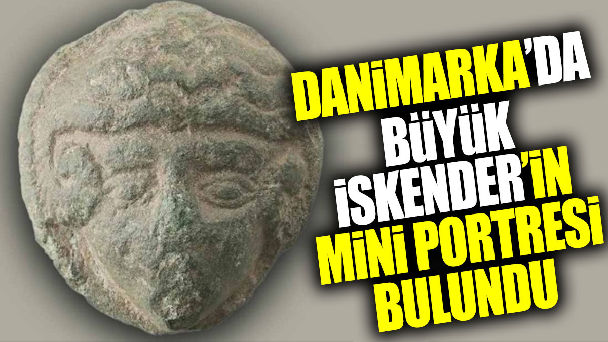 Danimarka’da Büyük İskender’in mini portresi bulundu